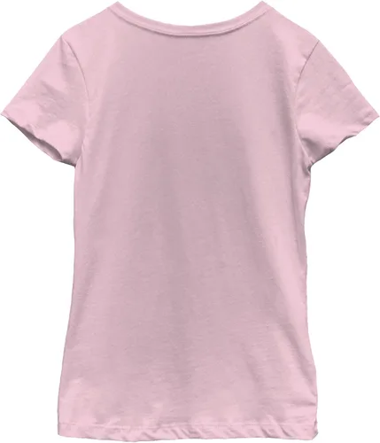 Vista 3 de Disney Characters Classic Minnie Girl's Solid Crew Tee