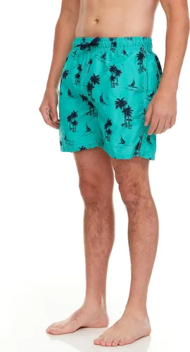 Vista 5 de Kanu Surf Men's Monaco Swim Trunks (Regular & Extended Sizes)