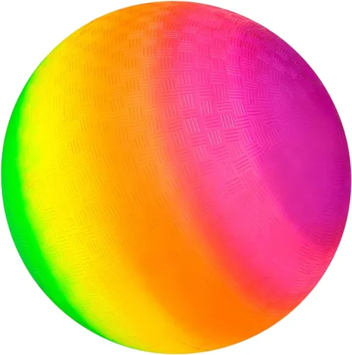 Vista 6 de Rhode Island Novelty Bola de juegos arcoíris de 16 pulgadas