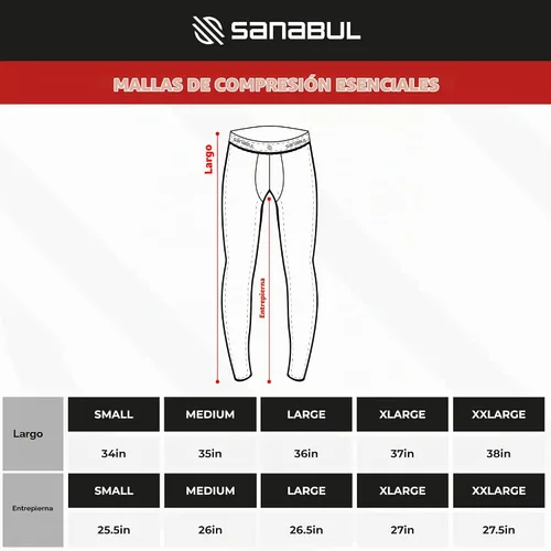Vista 6 de malla protectora para entrenamiento de Jiu Jitsu y base de compresión. Para hombre. Negro
