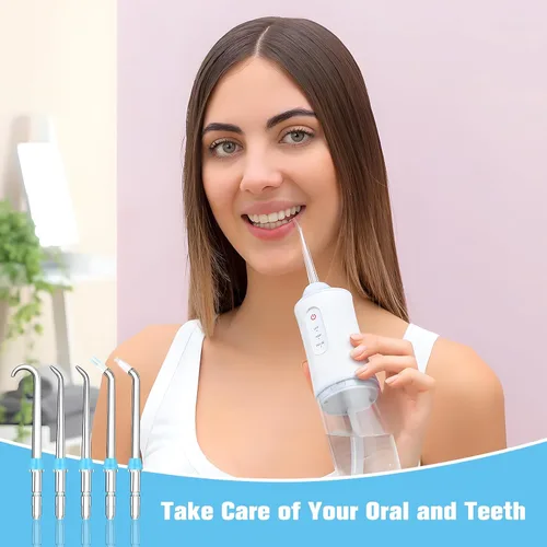 Vista 7 de Puntas de repuesto para irrigador dental Waterpik, puntas de repuesto clásicas compatibles con irrigador oral Waterpik, cabezales de cepillo