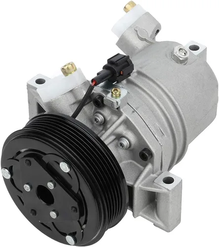 Vista 24 de ECCPP Compresor de aire acondicionado 2001-2006 Compatible con Hyundai Santa Fe 2.7L Compresor de aire acondicionado de enfriamiento rápido