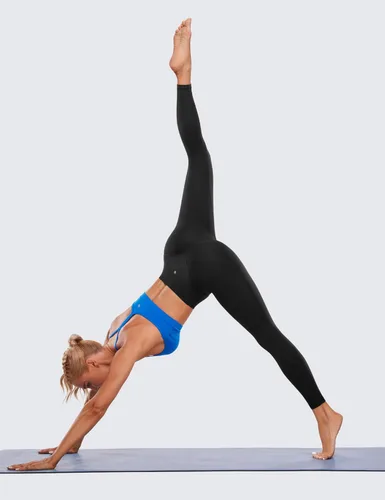 Vista 3 de CRZ YOGA Butterluxe - Leggings de yoga de cintura alta para mujer, 2528 pulgadas, con doble costura, suaves, cómodos, atléticos, pantalones