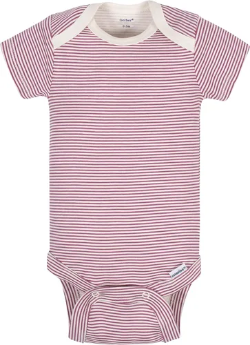 Vista 6 de Grow by Gerber Paquete de 5 mamelucos de manga corta para bebés niños