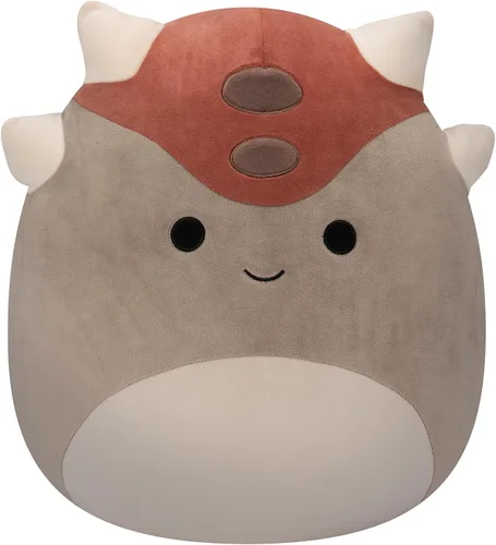 Vista 12 de Squishmallows Gato original de 14 pulgadas Cam Calicó con sombrero morado - Peluche oficial de Jazwares grande y ultrasuave