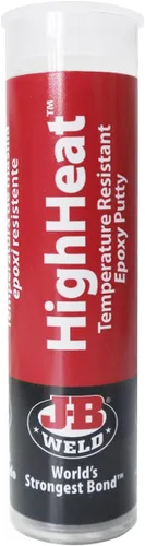 Vista 2 de J-B Weld 8297 HighHeat - Masilla epoxi de 500 grados, 2 onzas, color gris