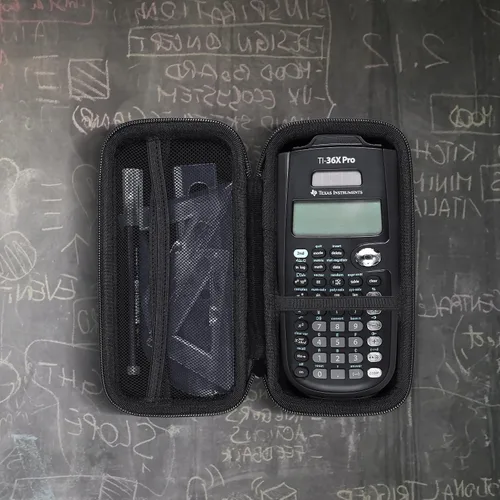 Vista 9 de khanka Funda de transporte para calculadora científica Texas Instruments TI-30Xa/TI BA II Plus/TI-30XIIS /TI-30XS MultiView/TI-36X Pro Engineering