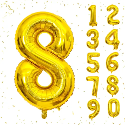 Vista 36 de Globo azul con el número 0, 40 pulgadas, Mylar premium, reutilizable, para decoración de fiesta de cumpleaños