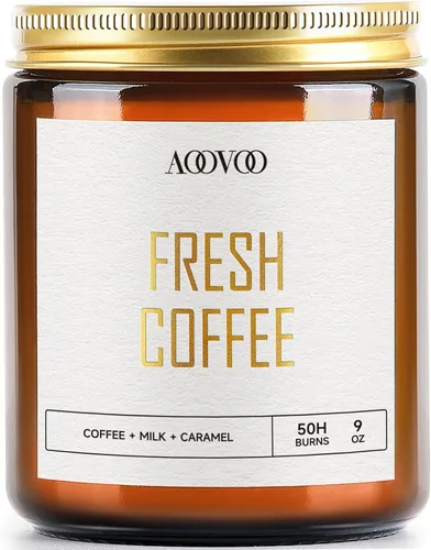 Vista 20 de AOOVOO Velas de canela de manzana, velas perfumadas de 22 onzas, vela de aromaterapia, vela de soja para el hogar perfumada