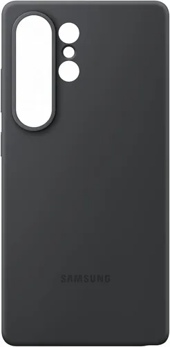 Vista 4 de SAMSUNG Funda de silicona para Galaxy S25 Ultra, funda protectora, variedad de colores, agarre suave, diseño duradero, ajuste cómodo, versión Negro