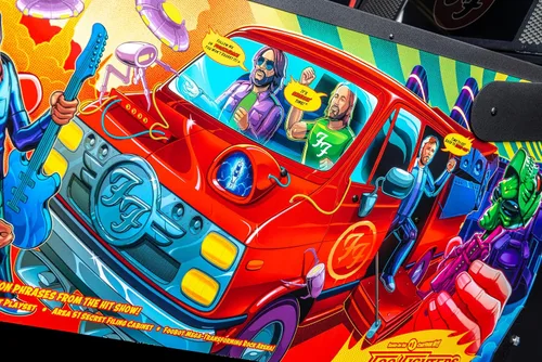 Vista 55 de Stern Pinball Foo Fighters con Insider Connected, Premium Edition Arcade Pinball Machine