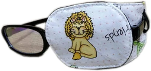 Vista 9 de FANCY PUMPKIN Tratamiento de ambliopía de la cubierta de los vidrios del remiendo fino del ojo Multicolor-06
