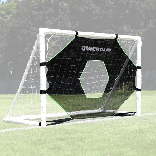 Vista 10 de QUICKPLAY Target Net Lite con 5 zonas de objetivo Practica disparos y precisión de pases Marco de portería de fútbol no incluido 5 target