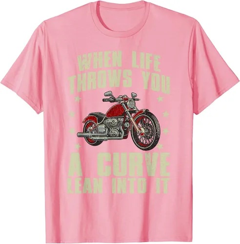 Vista 96 de Funny Motorcycle Racer Design for Men Women Motorcycle Lover T-Shirt Asphalt Grey