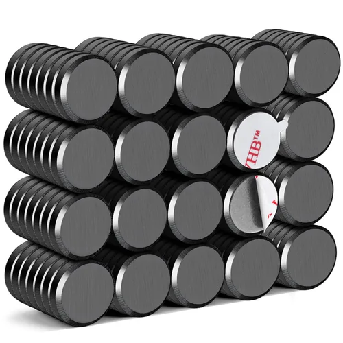 Vista 19 de DIYMAG Imanes adhesivos fuertes, 100 piezas de 0.47 x 0.12 pulgadas