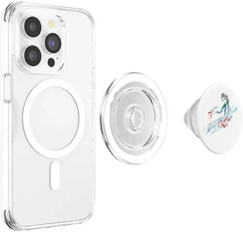 Vista 4 de Disney Frozen 2 Elsa Wind PopSockets MagSafe PopGrip para iPhone