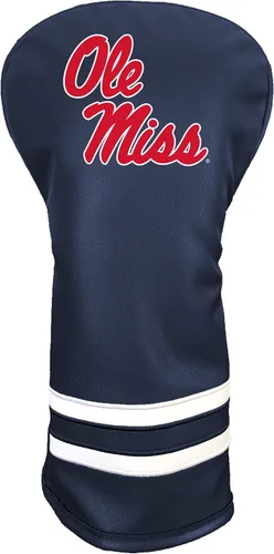 Vista 16 de Team Golf NCAA Vintage Driver Golf Club Headcover (Printed), Form Fitting Design, Retro Design with Fleece Lining for Extra Club Protection