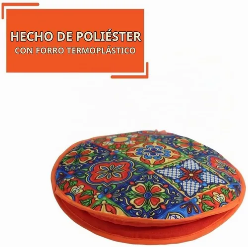 Vista 3 de IMUSA Calentador de tortilla de tela de 12 pulgadas, apto para microondas