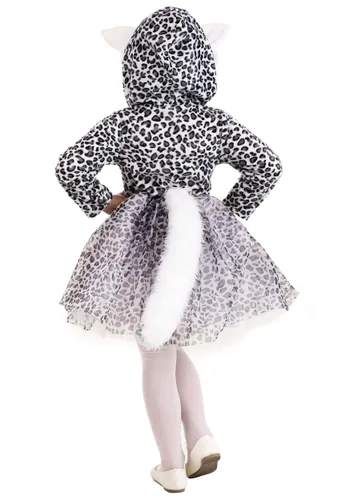 Vista 2 de Disfraz de Tutu de Leopardo de las Nieves para Niños Pequeños Multicolor