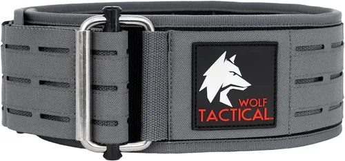 Vista 10 de WOLF TACTICAL Cinturón de levantamiento de pesas - Cinturón de peso para hombres, cinturón de levantamiento de pesas para levantamiento de pesas