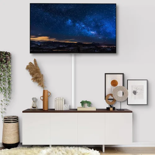 Vista 5 de ZhiYo Kit de Pared para Ocultar Cables, Cubierta de Cable de 87 Pulgadas para TV Montada en Pared, Cubiertas de Alambre para Cables, Ocultadores