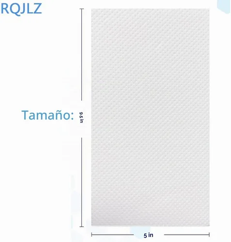 Vista 2 de Almohadillas de cómoda superabsorbentes, paquete de 40 almohadillas de cómoda para forros de cómoda portátil desechables, silla de noche o cuñas