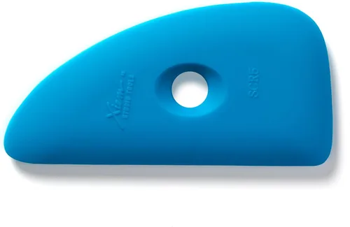 Vista 4 de xiem Herramientas firme arcilla Costilla de silicona para cerámica y Cerámica