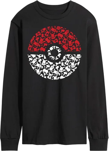 Vista 40 de HYBRID APPAREL - Team Pokémon - Camiseta de manga larga para hombre