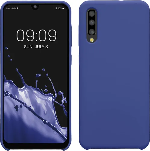 Vista 31 de kwmobile Funda compatible con Samsung Galaxy A32 5G - Funda de silicona TPU con acabado suave - Rosa impresionante