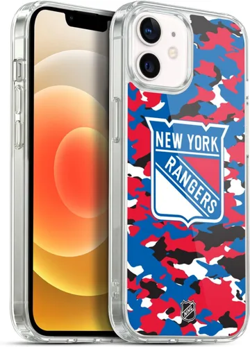 Vista 172 de Head Case Designs Funda de gel suave con licencia oficial de la NHL Camouflage New York Rangers compatible con Apple iPhone 7 Plus/iPhone 8 Plus