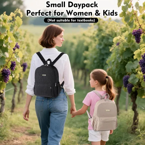 Vista 2 de AOTIAN - Mochila ligera y pequeña para senderismo para mujeres - Mochila de día resistente al agua y duradera para viajes, camping y aventuras al