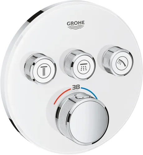 Vista 3 de GROHE 29124000 Termostato Grohtherm SmartControl Oculto Cuadrado 2 Válvulas
