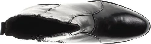 Vista 5 de Stacy Adams Santos - Botas con cremallera lateral para hombre, cuero negro