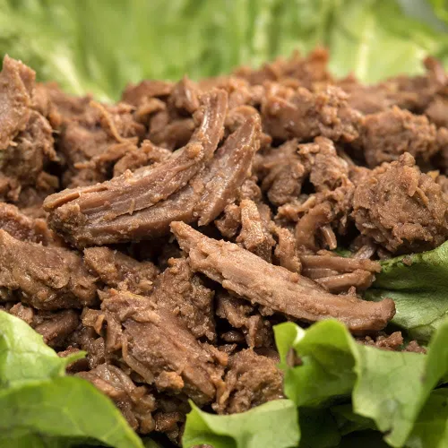 Vista 3 de Lehman's Carne de res enlatada natural sin conservantes de larga vida útil, 28 onzas