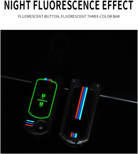 Vista 6 de ontto Funda plegable de 2 botones para llavero Mazda 2 3 5 6 RX8 CX5 CX7 CX9 MX5 MPV Miata Car Key Remote Case Metal Key Shell Soft Siliclicon