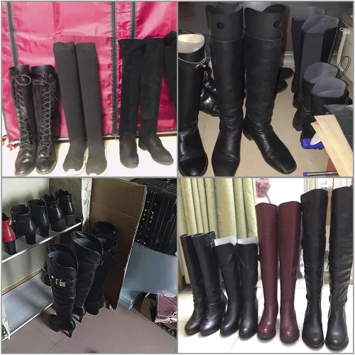 Vista 5 de Homend - 5 pares (10 hojas), diseño de botas, para mujer y hombre