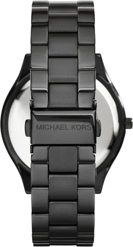 Vista 3 de Michael Kors Slim Runway - Reloj de pulsera de acero inoxidable para mujer