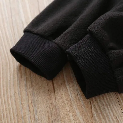 Vista 8 de Weixinbuy Conjunto de ropa de Halloween para bebé y niña, estilo murciélago, ropa de invierno, abrigo con capucha