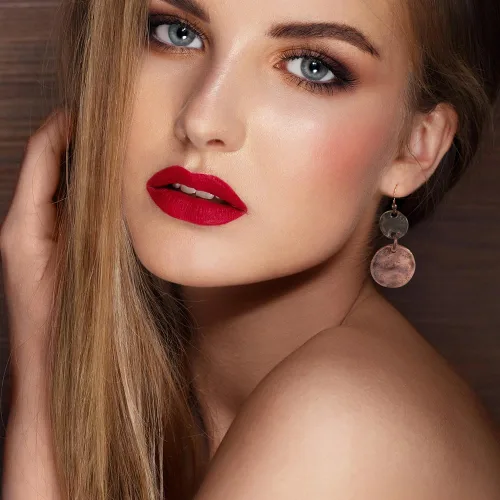 Vista 2 de 10 pares de aretes colgantes vintage para mujer, juego de joyas bohemias, diseño geométrico de girasol, aretes de lágrima, regalos de Navidad
