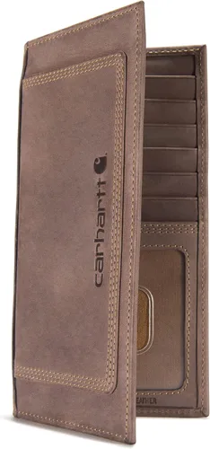 Vista 2 de Carhartt Cartera Rodeo de Piel para Hombre, Marrón, Talla única