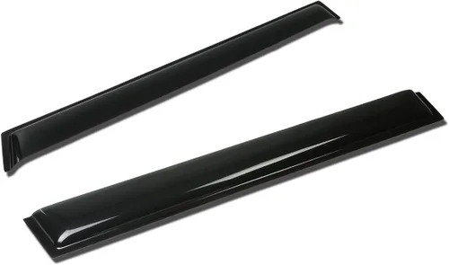 Vista 10 de Auto Dynasty 4 viseras adhesivas para ventana compatibles con Avalon de 4 puertas 2000 2001 2002 2003 2004 2000-2004, deflector protector de lluvia