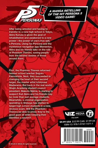 Vista 2 de Persona 5, Vol. 5 Tapa blanda – 12 Enero 2021