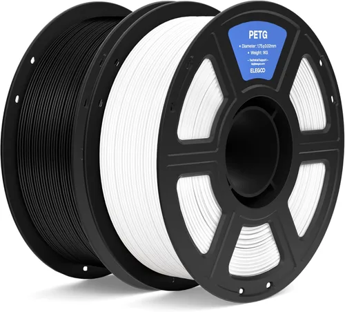 Vista 37 de ELEGOO Filamento PETG para impresora 3D de 0.07 in, color negro, 8.8 lbs
