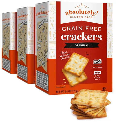 Vista 10 de Absolutely Cebolla Cracker Gf Tstd sin gluten, 4.4 onzas