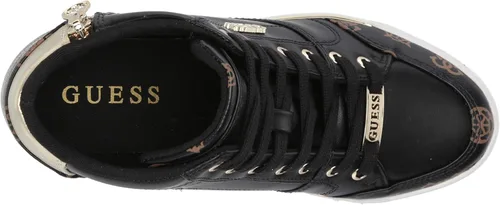 Vista 5 de GUESS Tenis Figz para mujer, Negro Multi