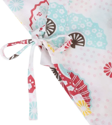 Vista 6 de Ibluelover Bata tipo kimono para hombres y mujeres, bata de baño unisex