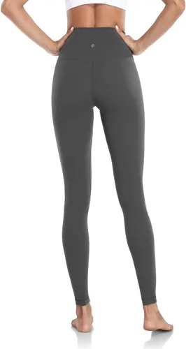 Vista 4 de HeyNuts EssentialWorkout Pro - Leggings extra largos para mujer, cintura alta, control de abdomen, pantalones de yoga de 31 pulgadas