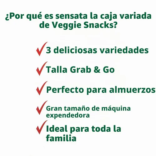 Vista 3 de Sensible Portions Garden Veggie Snack Straws - Paquete variado de chips con forma de pajitas, 30