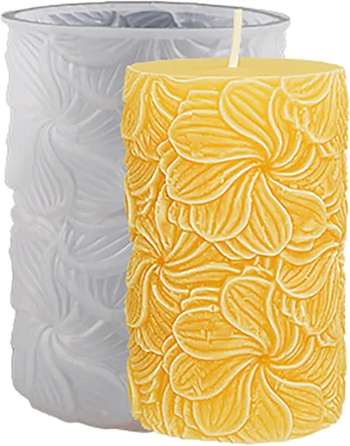 Vista 9 de Groot - Moldes de silicona de fundición de resina para decoración del hogar y fabricación de velas, molde en espiral ondulado