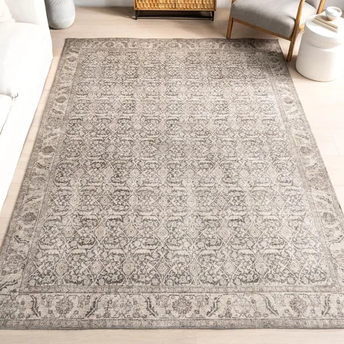 Vista 18 de nuLOOM Aether - Alfombra de área con medallón marrón, 8 x 10 pies Éter Marrón
